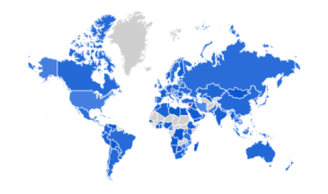 Blue Map